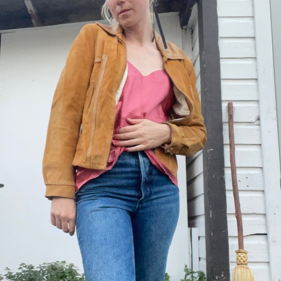 Victoria leather crop jacket - Picture 2 of 5